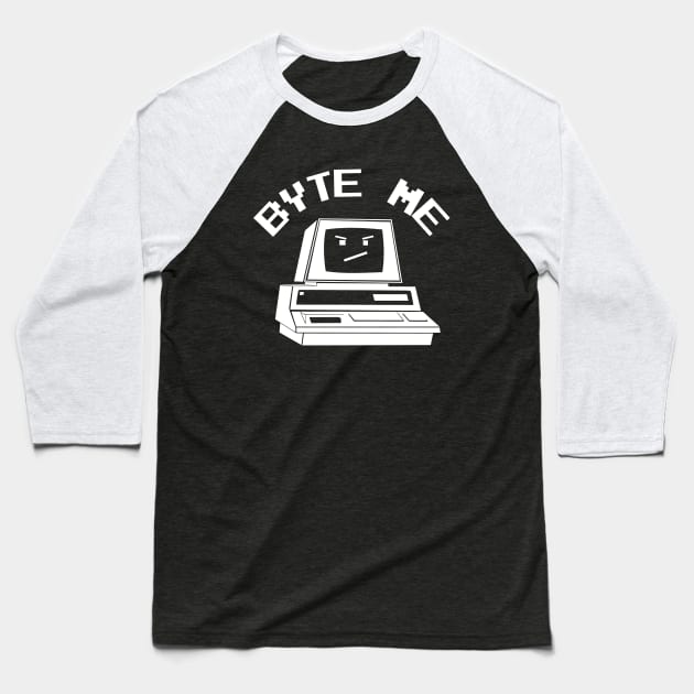 Byte Me Baseball T-Shirt by PopCultureShirts